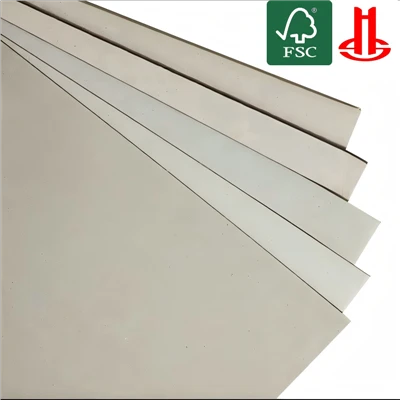 Anti-Curl Laminated Grey Hard Strawboard Paper In Sheets